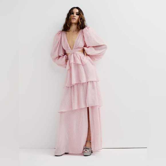 For Love And Lemons Dresses & Skirts - For Love and Lemons XS Chantal Long Sleeve Maxi Dress